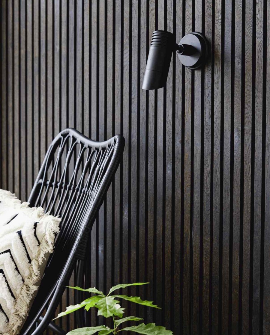 Nordal Bragi Wandleuchte 20cm, Schwarz