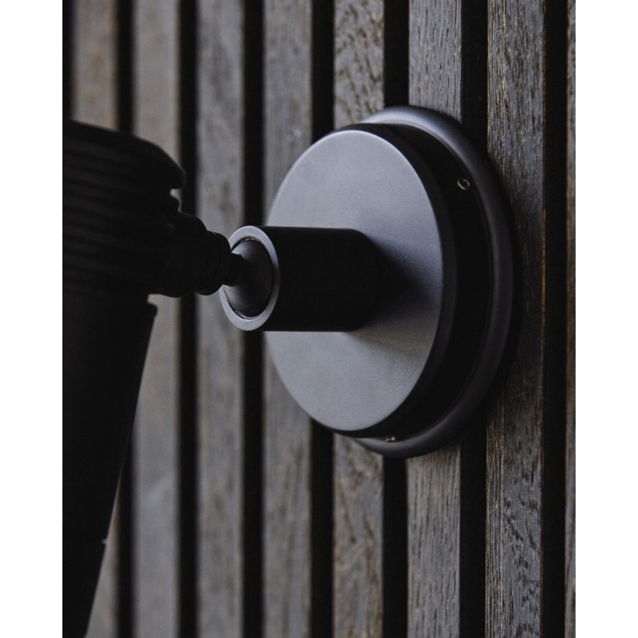 Nordal Bragi Wandleuchte 20cm, Schwarz