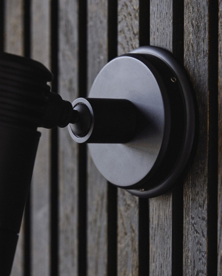 Nordal Bragi Wandleuchte 20cm, Schwarz