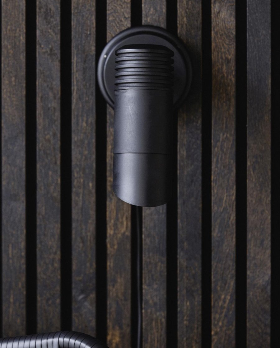 Nordal Bragi Wandleuchte 20cm, Schwarz