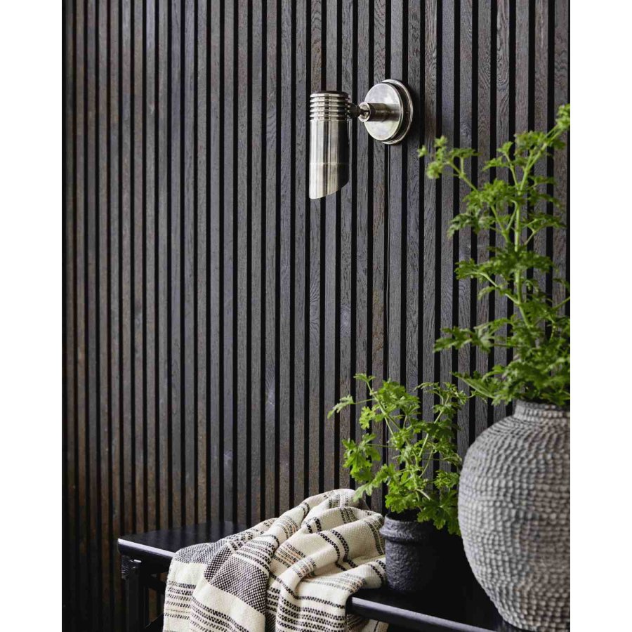 Nordal Bragi Wandleuchte 20cm, Chrom