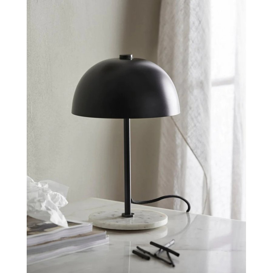 Nordal Kita Tischlampe H32 cm, Schwarz