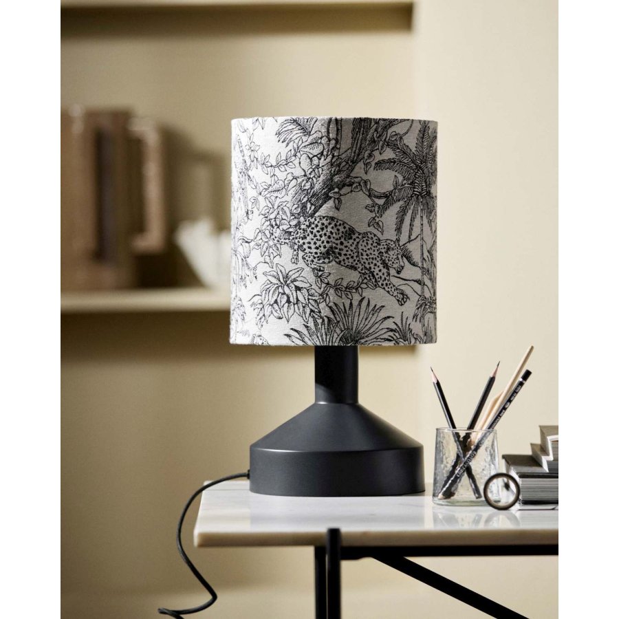 Nordal Silva Bordlampe H42 cm, Mat Sort