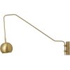 Nordal Athene Wandleuchte 85 cm, Golden