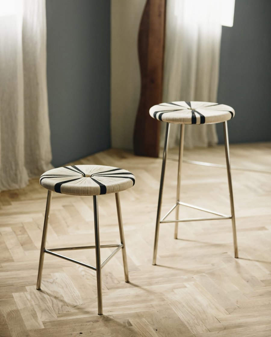 Nordal MORICE Hocker H53 cm, Jute