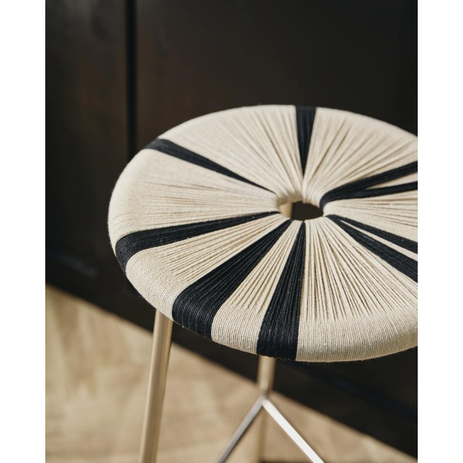Nordal MORICE Hocker H71,5 cm, Jute