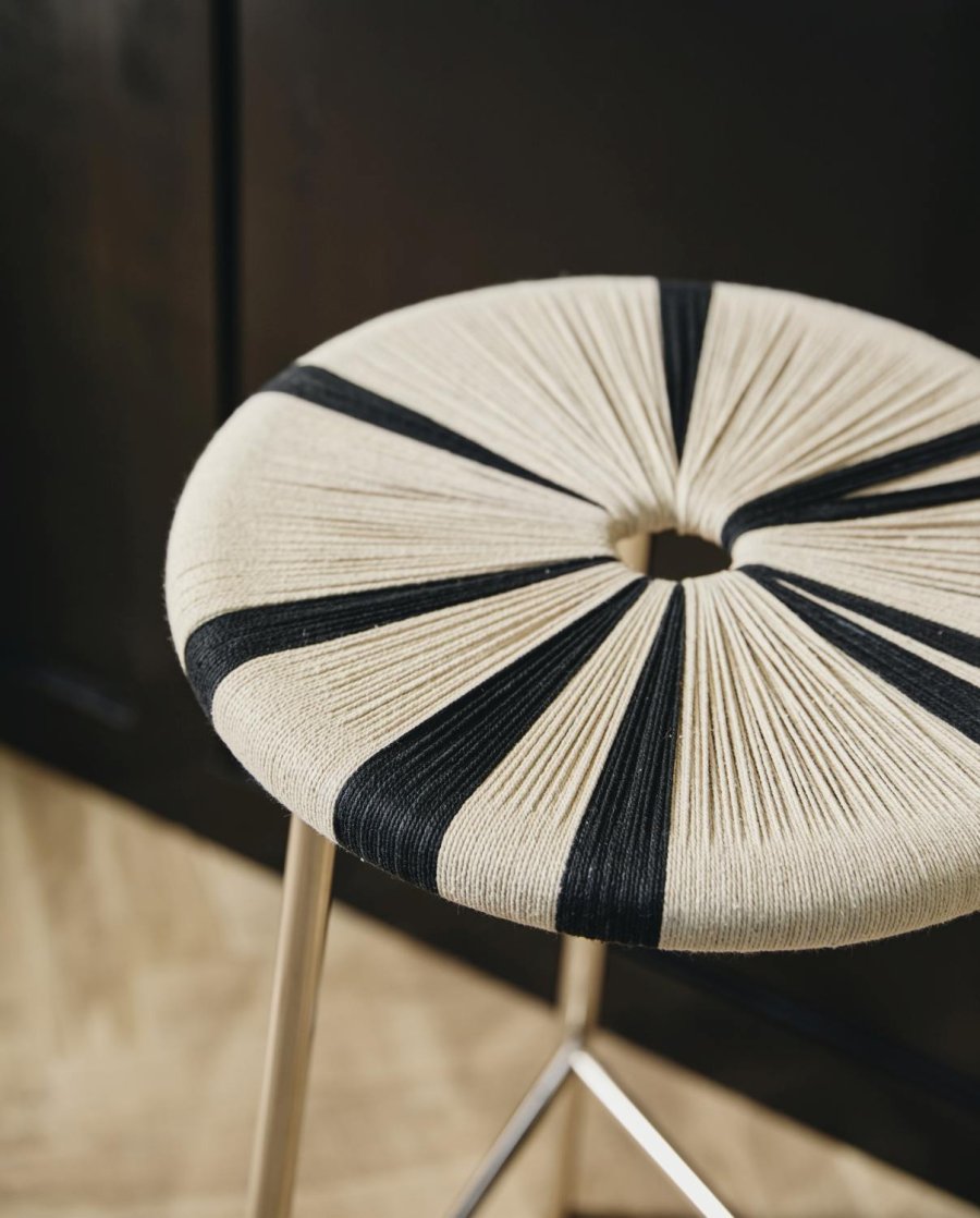 Nordal MORICE Hocker H71,5 cm, Jute