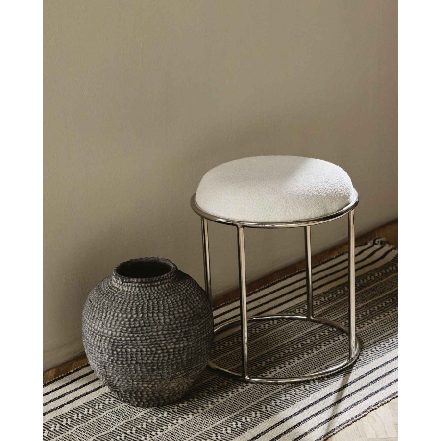 Nordal Komati Hocker H47cm, Ivory