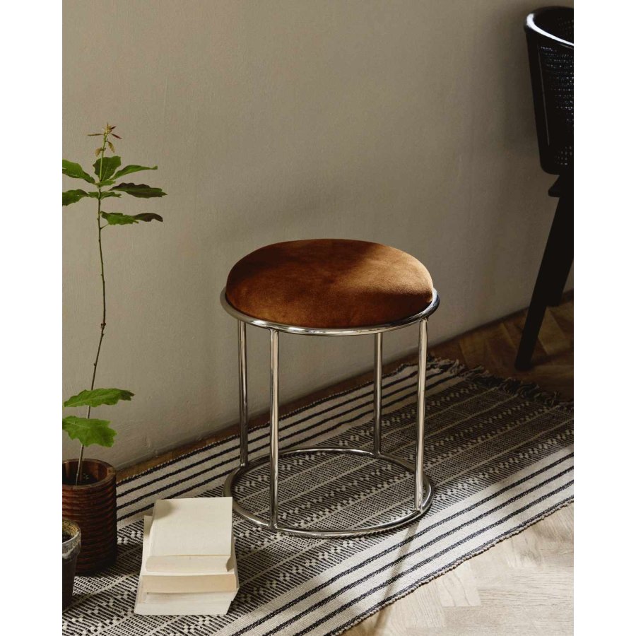 Nordal Komati Hocker H47cm, Braun