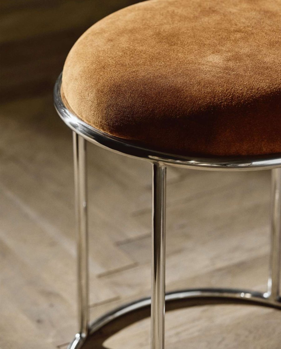 Nordal Komati Hocker H47cm, Braun