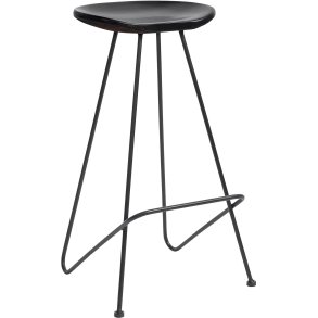 Nordal Barry Barstol H72 cm, Sort