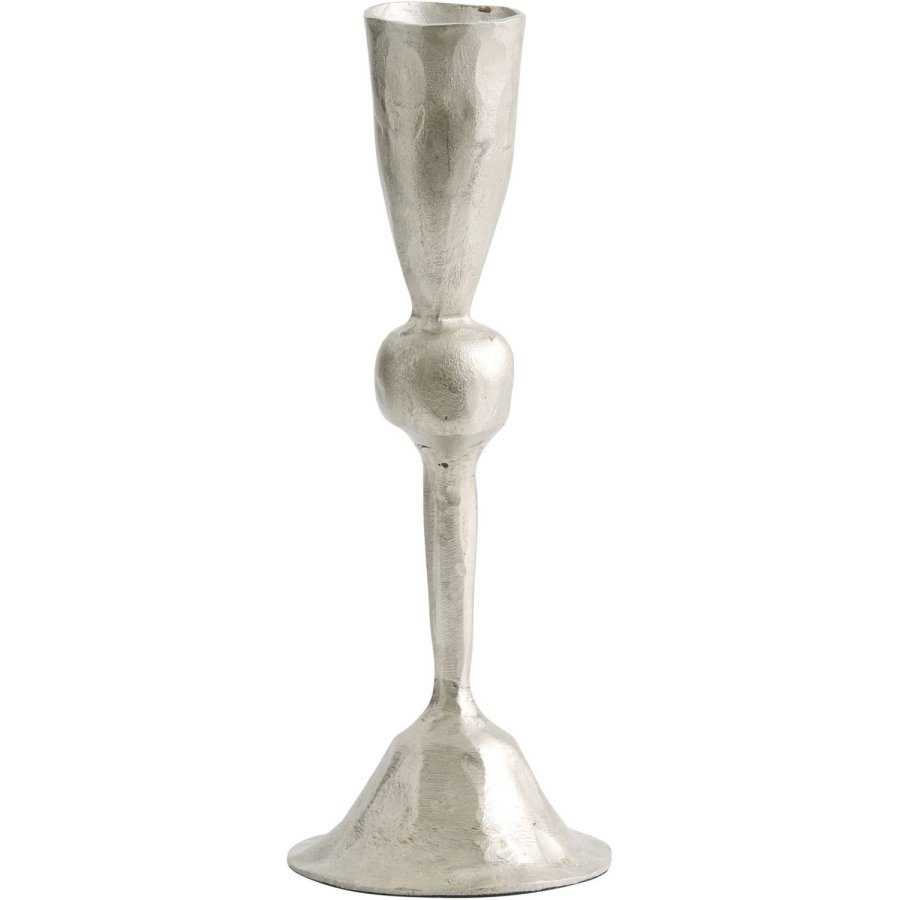 Nordal Ilda Lysestage H15,5 cm, Antik S�lvfinish