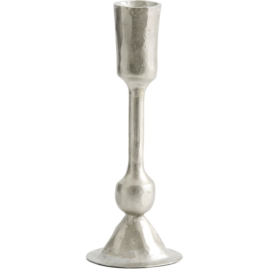 Nordal Iros Lysestage H16,5 cm, Antik S�lvfinish