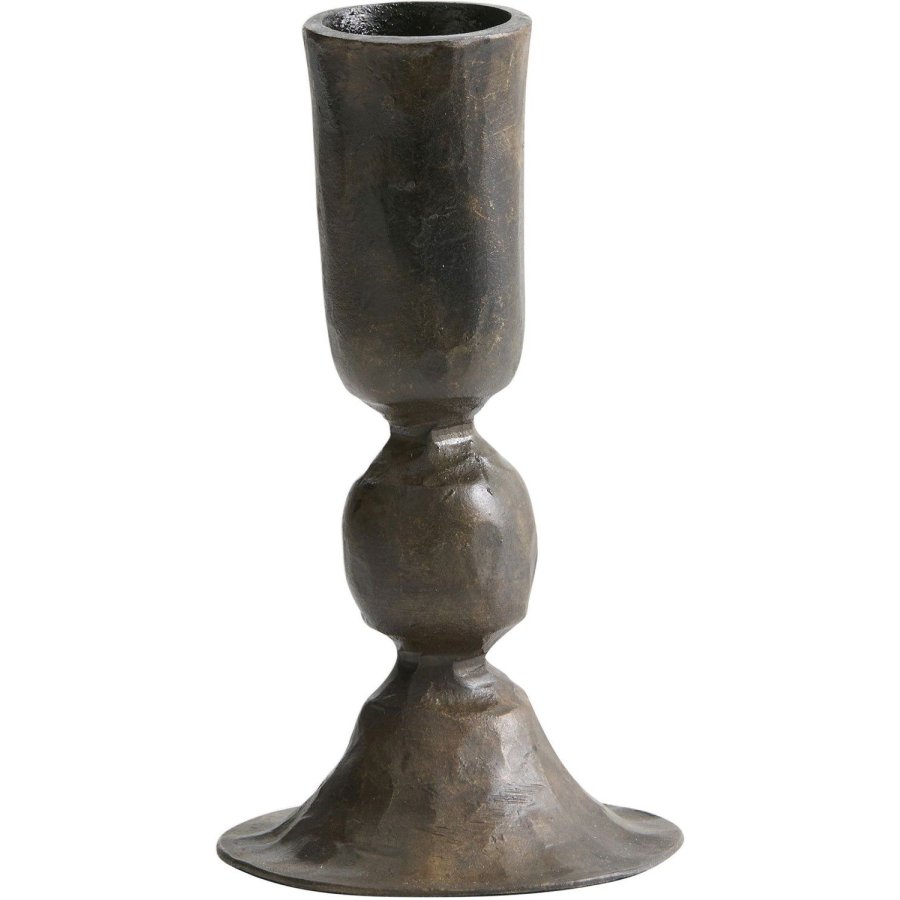 Nordal Isma Lysestage H11 cm, Antik Messingfinish