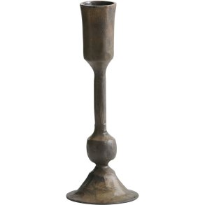 Nordal Iros Lysestage H16,5 cm, Antik Messingfinish