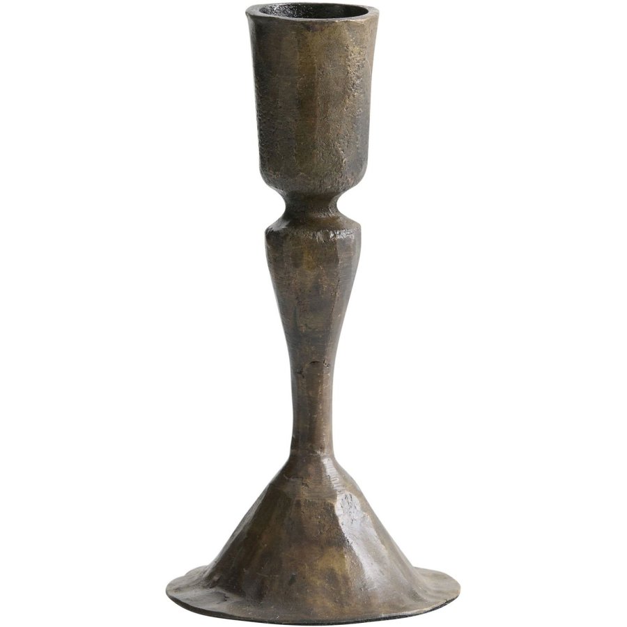 Nordal Imra Lysestage H13 cm, Antik Messingfinish