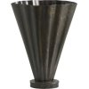 Nordal Coll Vase H36 cm, Antikbraun