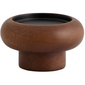 Nordal BAWE Kerzenhalter H6,5 cm, Mangobaum