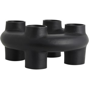 Nordal Senja Kerzenhalter H17 cm, Schwarz