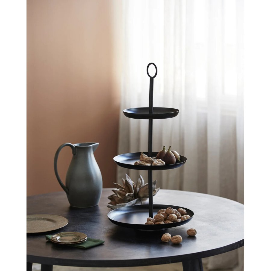 Nordal Assam Etagere H64 cm, Schwarz