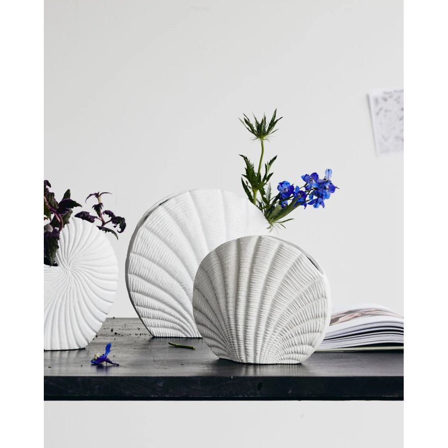 Nordal Kapiti Vase H25 cm, Wei