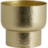 Nordal Alimia Blumentopf H18,5 cm, Gold