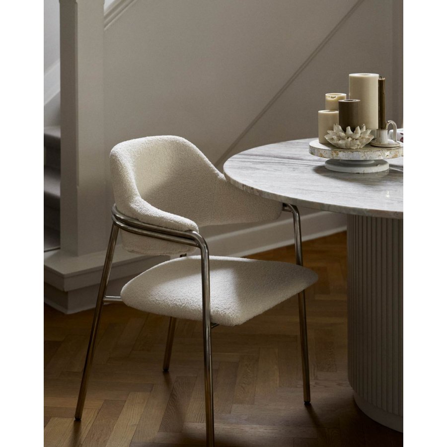 Nordal Natuna Lysestage H7,5 cm, Elfenben