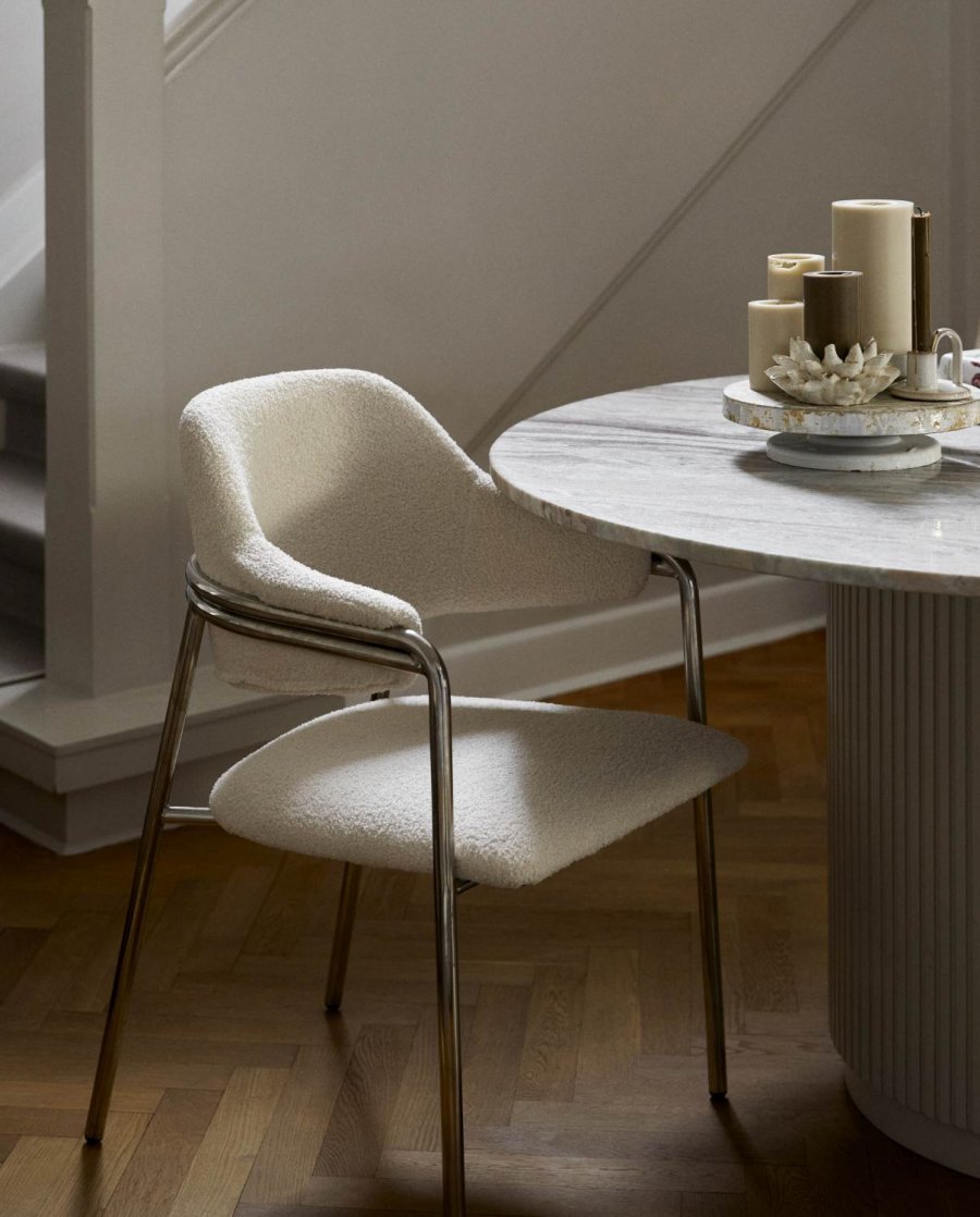 Nordal Natuna Lysestage H7,5 cm, Elfenben