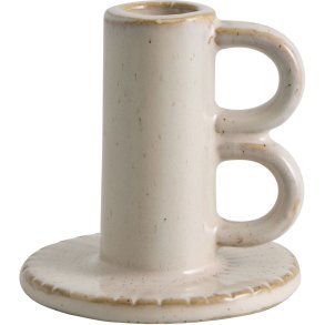 Nordal Gavdos Lysestage H9 cm, Beige
