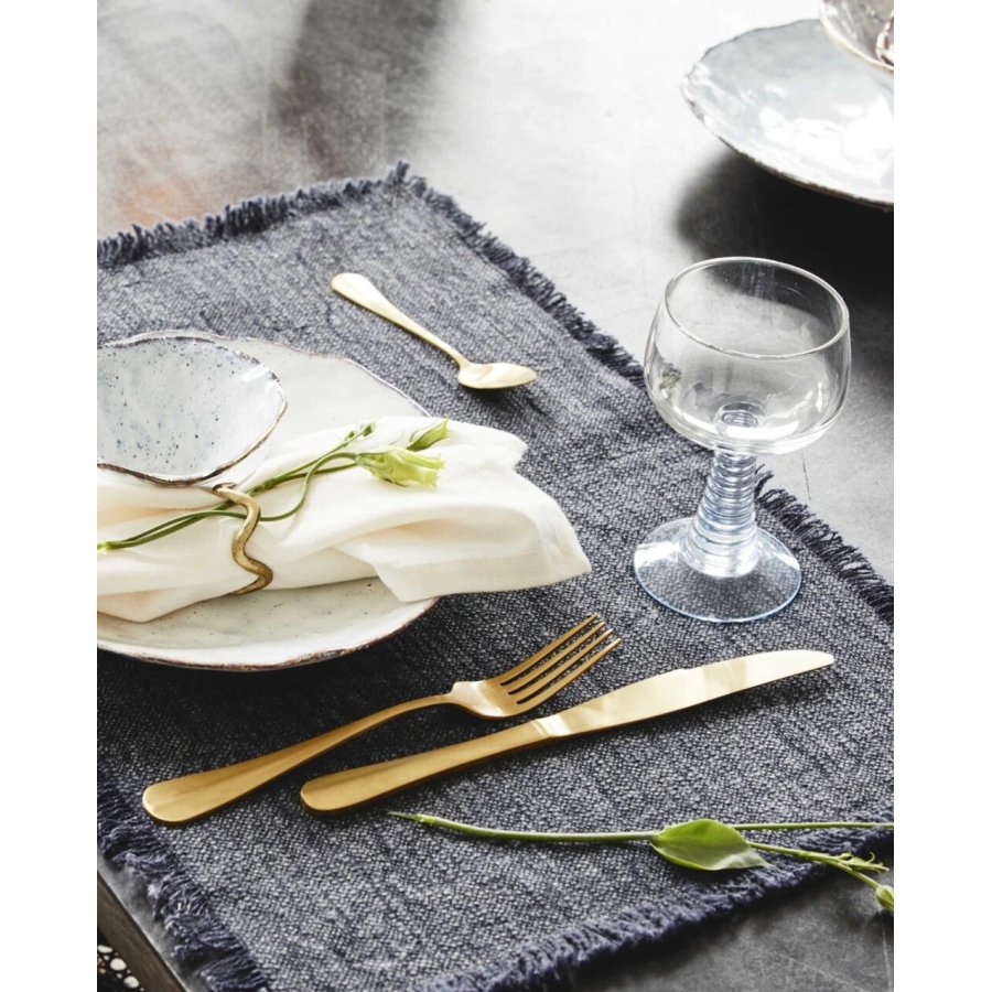 Nordal Besteck-Set 4 Teile, Gold matt