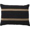 Nordal Sava Pudebetr�k 48x68 cm, Sort/Brun