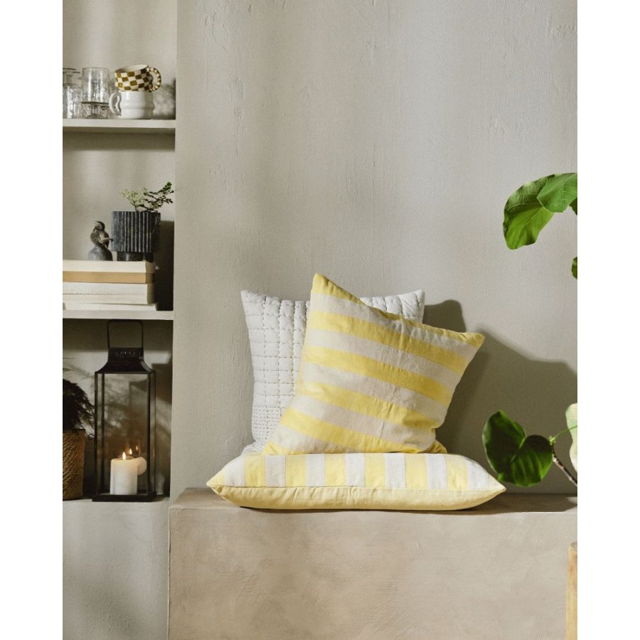 Nordal Alhena Kissenbezug 48×68cm, Ivory/Gul