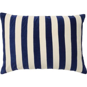 Nordal Alhena Kissenbezug 4868cm, Elfenbein/Blau