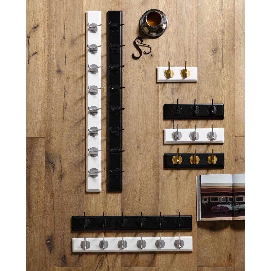 Nordal Edgy Wandgarderobe 30 cm, Chrom