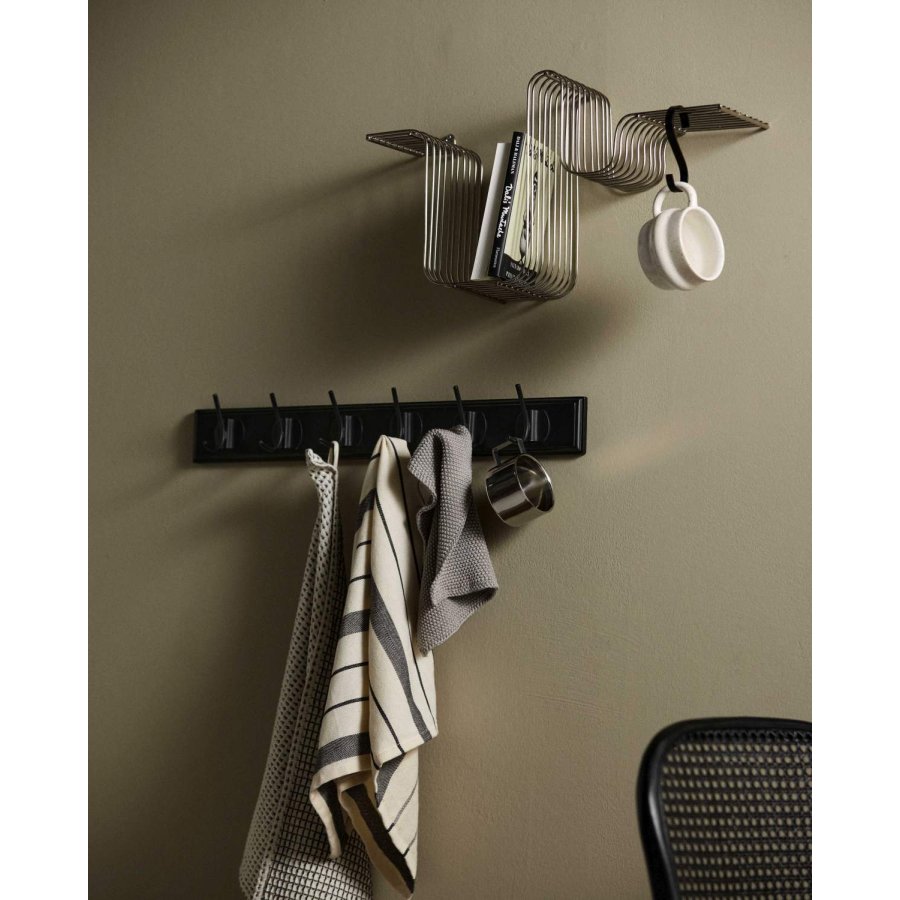 Nordal Edgy Wandgarderobe 60 cm, Schwarz