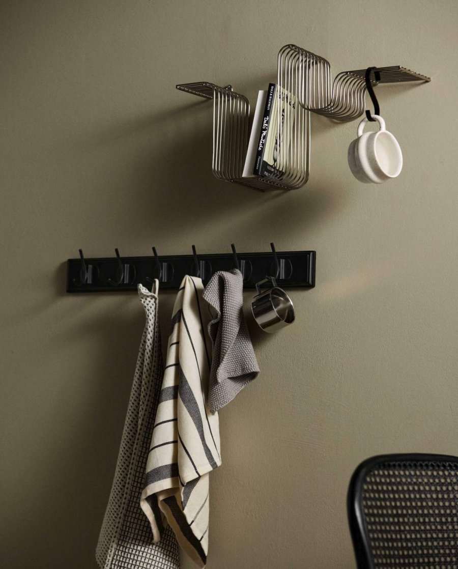 Nordal Edgy Wandgarderobe 60 cm, Schwarz