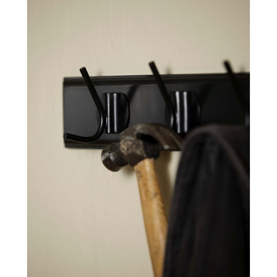 Nordal Edgy Wandgarderobe 60 cm, Schwarz