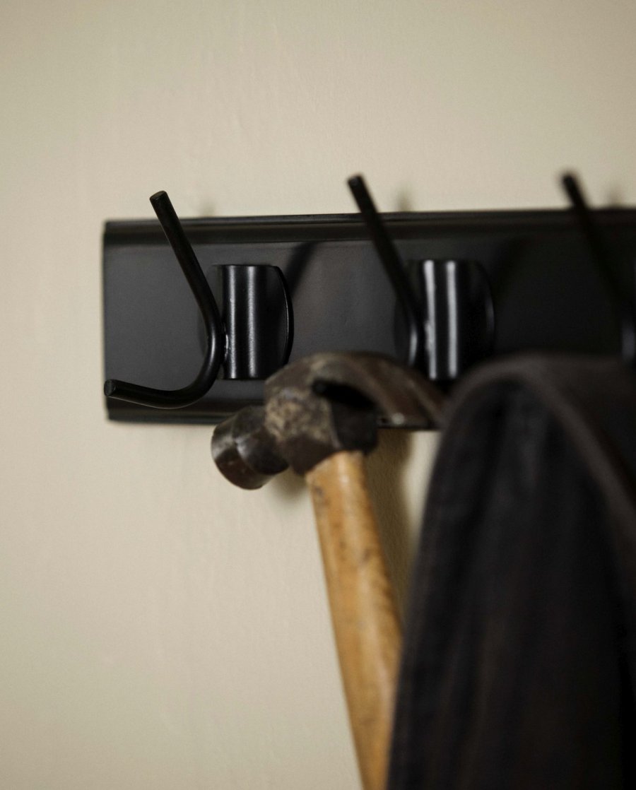 Nordal Edgy Wandgarderobe 60 cm, Schwarz