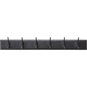 Nordal Edgy Wandgarderobe 60 cm, Schwarz