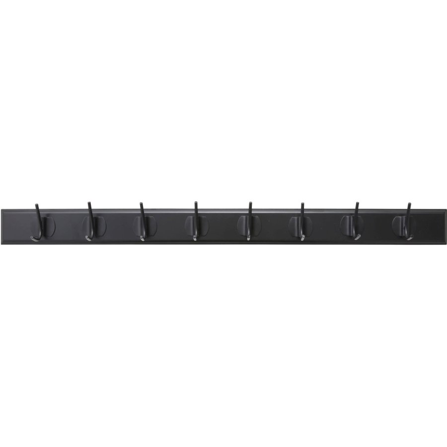 Nordal Edgy Wandgarderobe 90 cm, Schwarz
