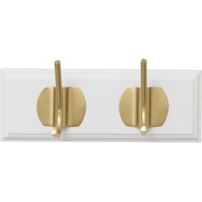 Nordal Edgy Hakenleiste 20cm, Wei