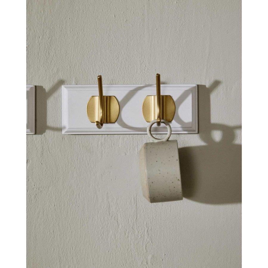 Nordal Edgy Hakenleiste 20cm, Wei