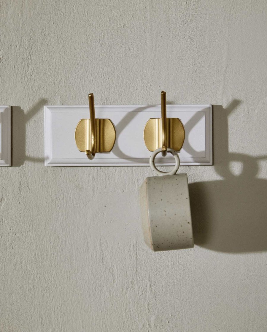 Nordal Edgy Hakenleiste 20cm, Wei