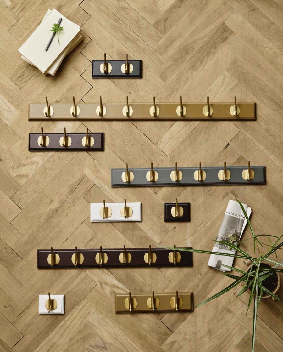 Nordal Edgy Hakenleiste 20cm, Wei