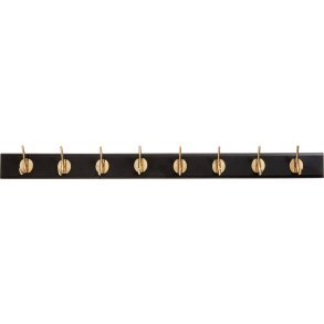 Nordal Edgy Knagerække 90 cm, Sort