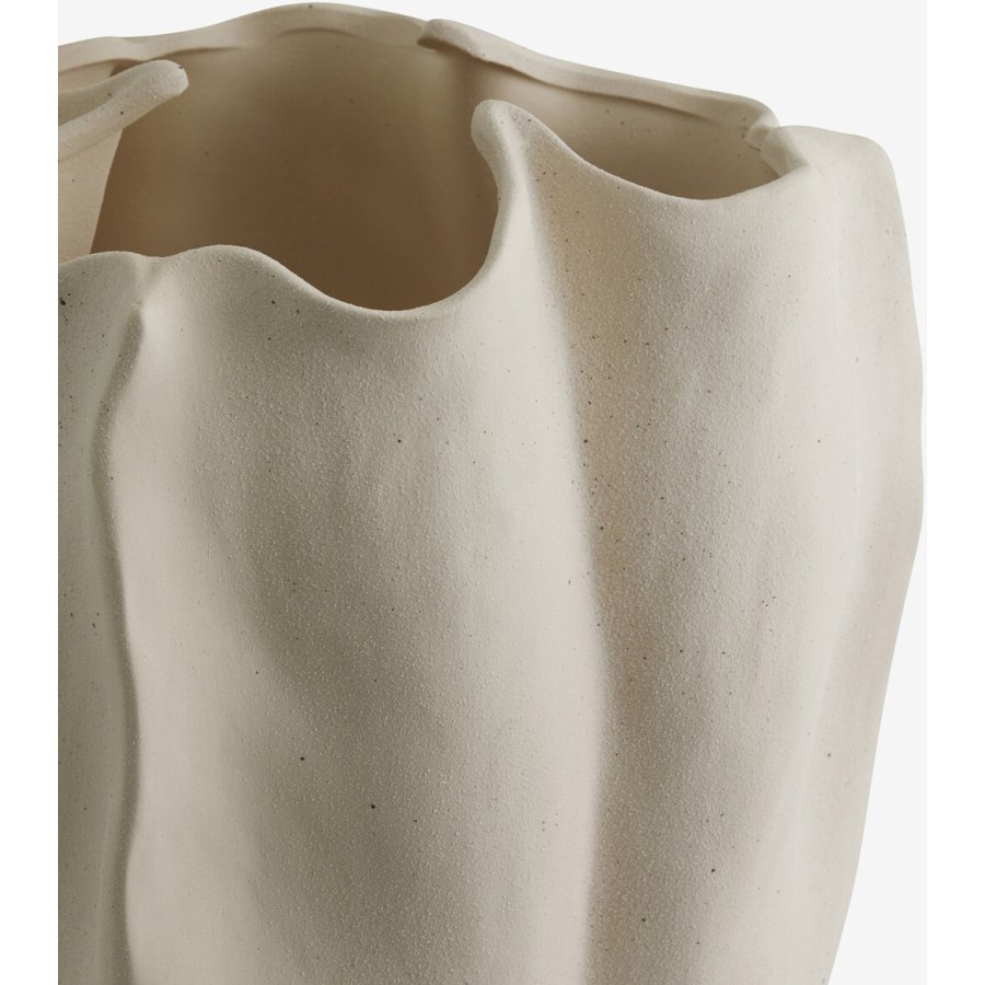 Nordal Isabela Vase H36,5 cm, Creme