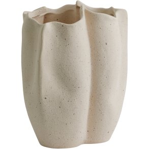 Nordal Isabela Vase H19 cm, Creme