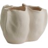 Nordal Isabela Schale / Blumentopf 33 cm, Creme