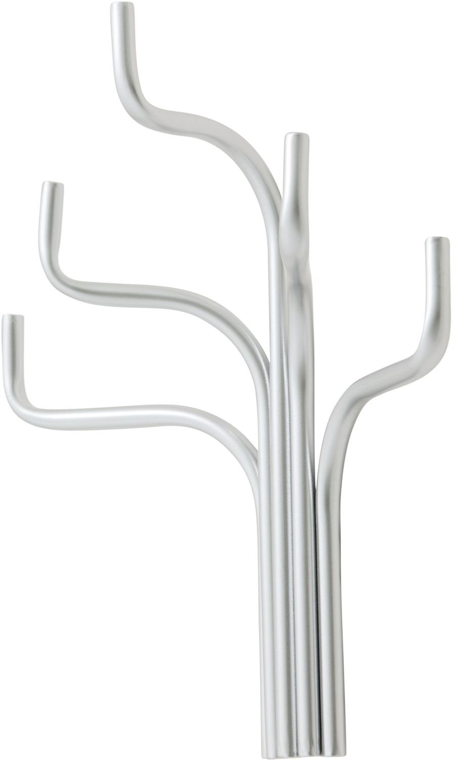 Nordal Weno Hakenleiste 26,5x32 cm, Silberfarbenes Finish