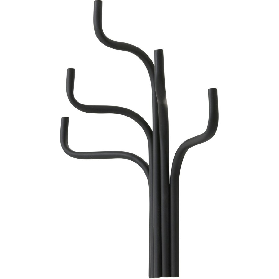 Nordal Weno Garderobenleiste 26,5x32 cm, Schwarz